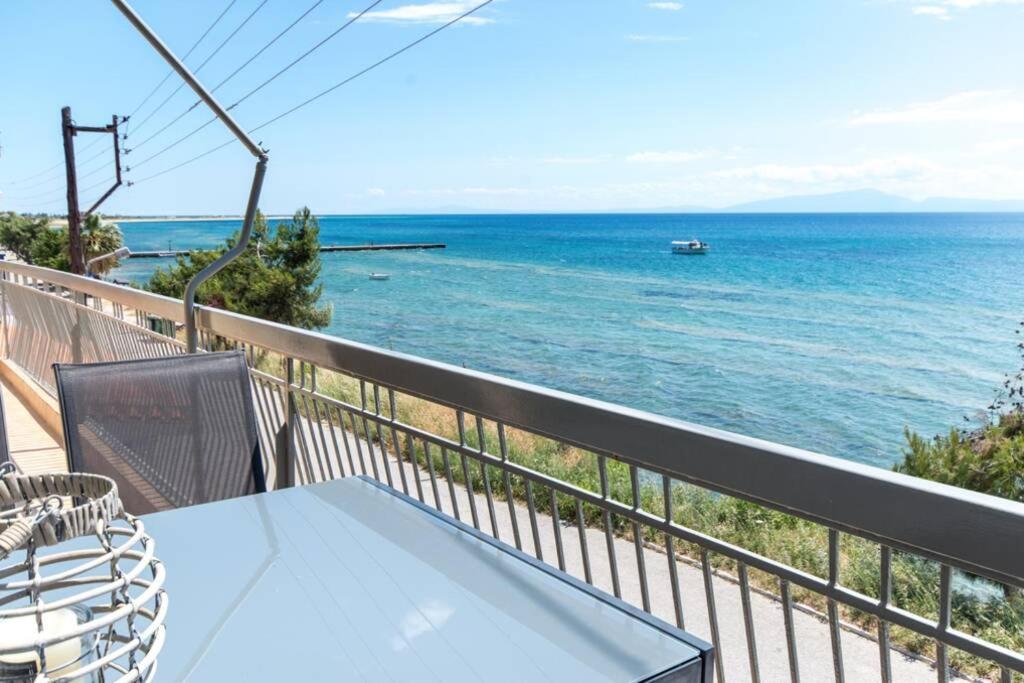 Endless Sea View House Villa Nea Iraklia Bagian luar foto